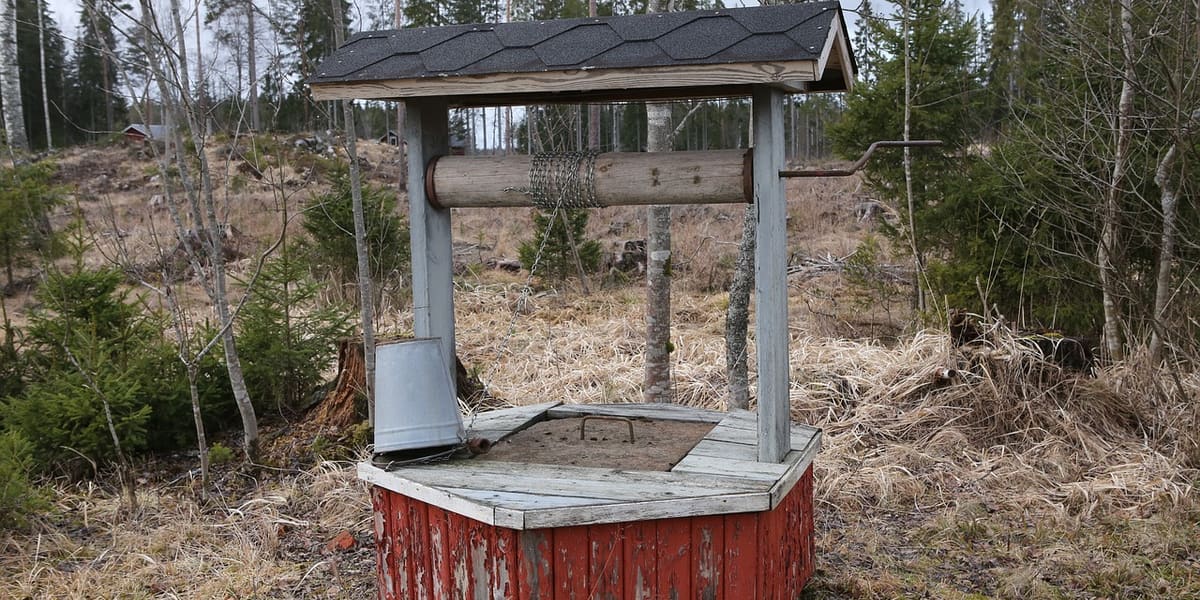 Photo: Well, nature, the old well, countryside, history