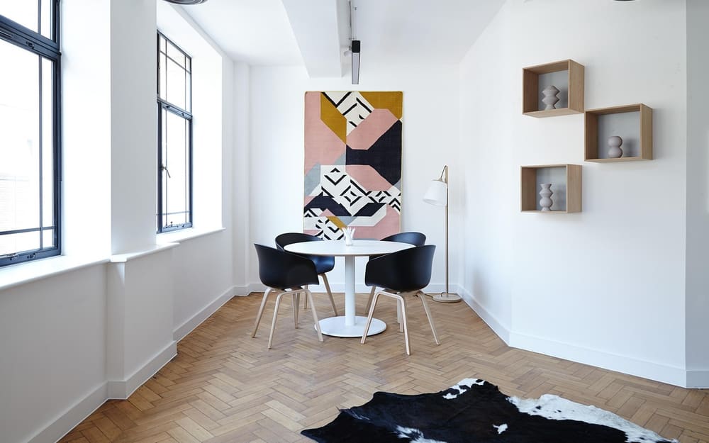 Photo: Chairs, living room, table, contemporary, furniture